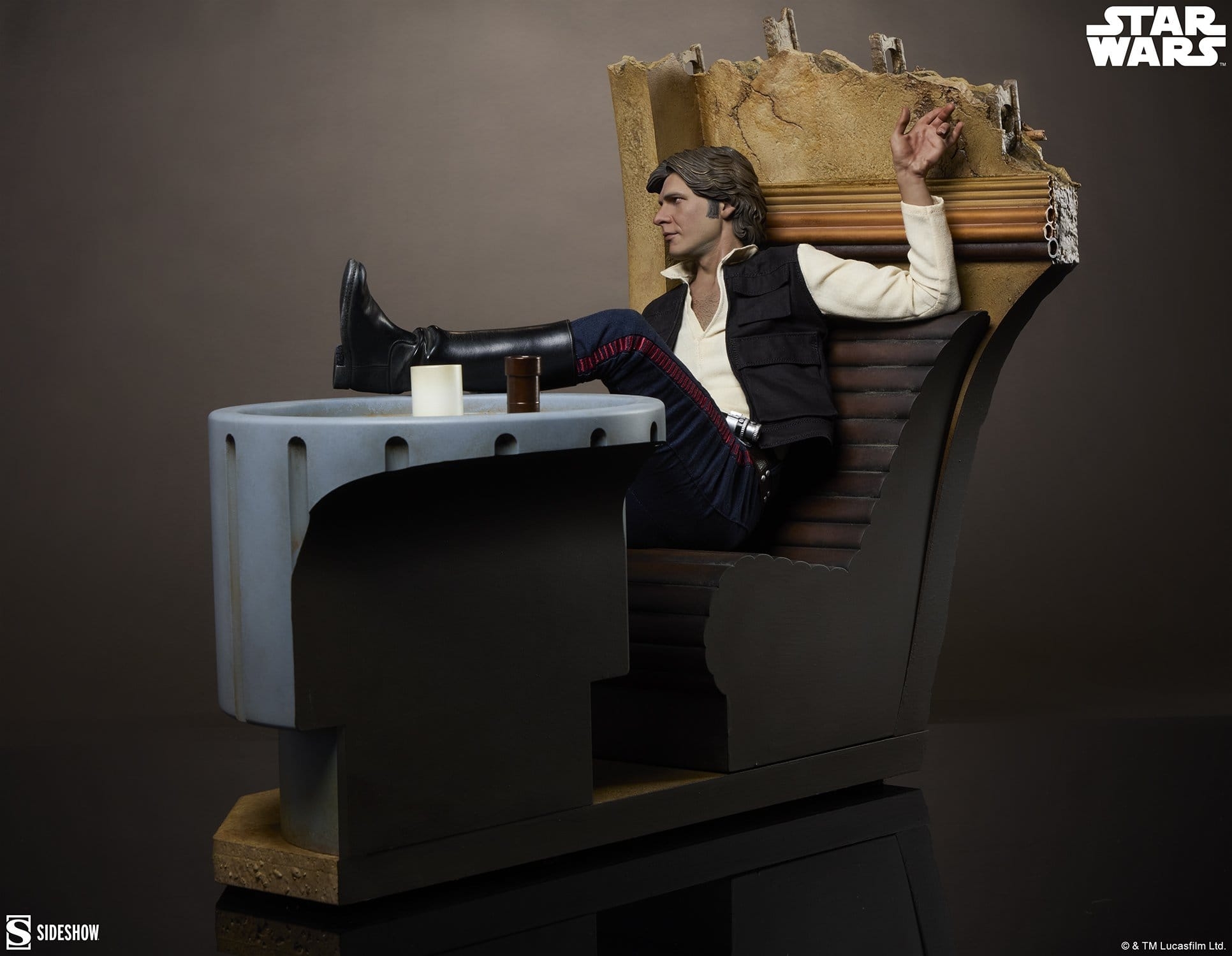 Han Solo (Sorry About the Mess) Premium Format by Sideshow Collectibles - Star Wars 1/4 scale statue