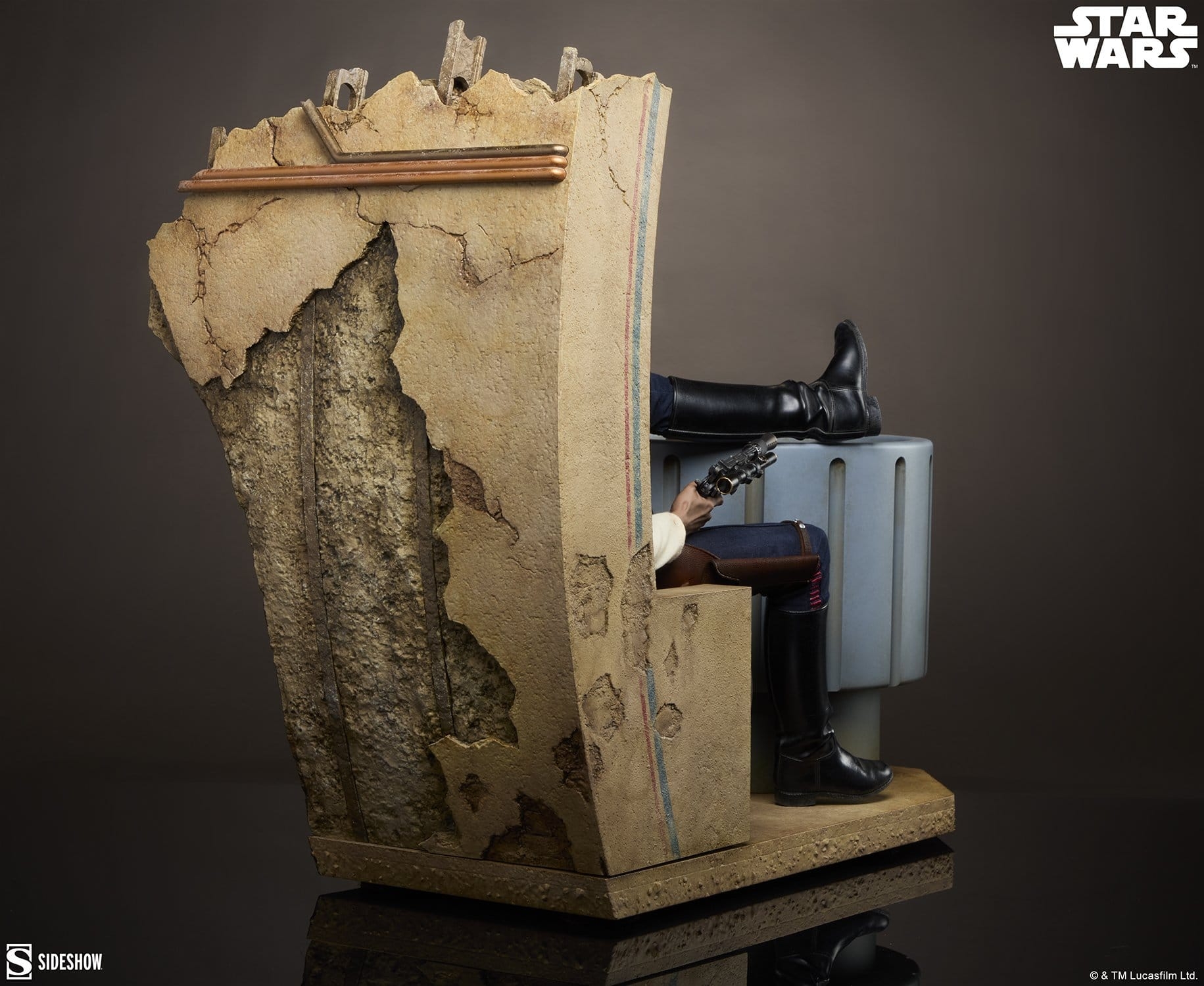 Han Solo (Sorry About the Mess) Premium Format par Sideshow Collectibles - statue 1/4 Star Wars de 32 cm