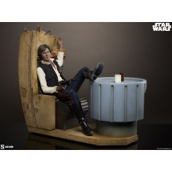 Han Solo (Sorry About the Mess) Premium Format van Sideshow Collectibles - Star Wars 1/4 schaal standbeeld