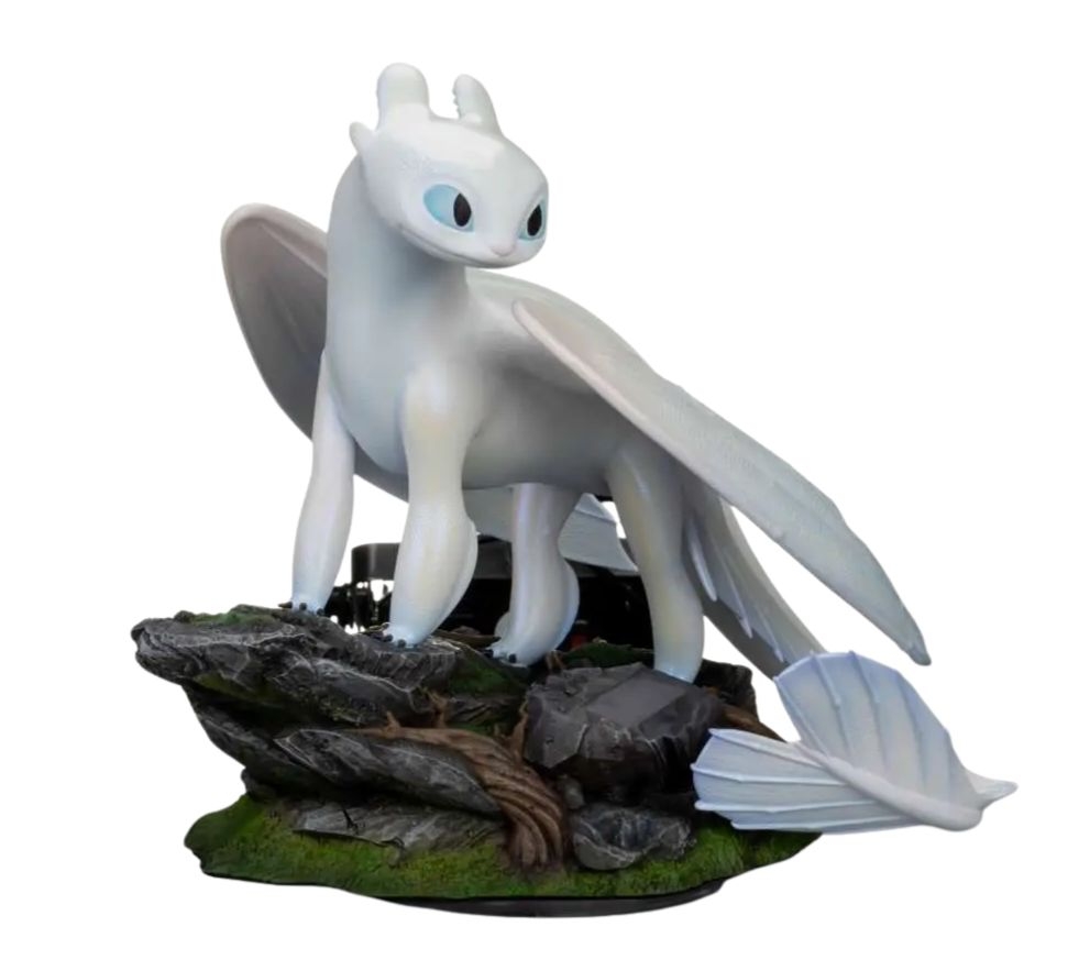 Light Fury Master Craft par Beast Kingdom - MC-067 - statue How To Train Your Dragon 3 de 29 cm