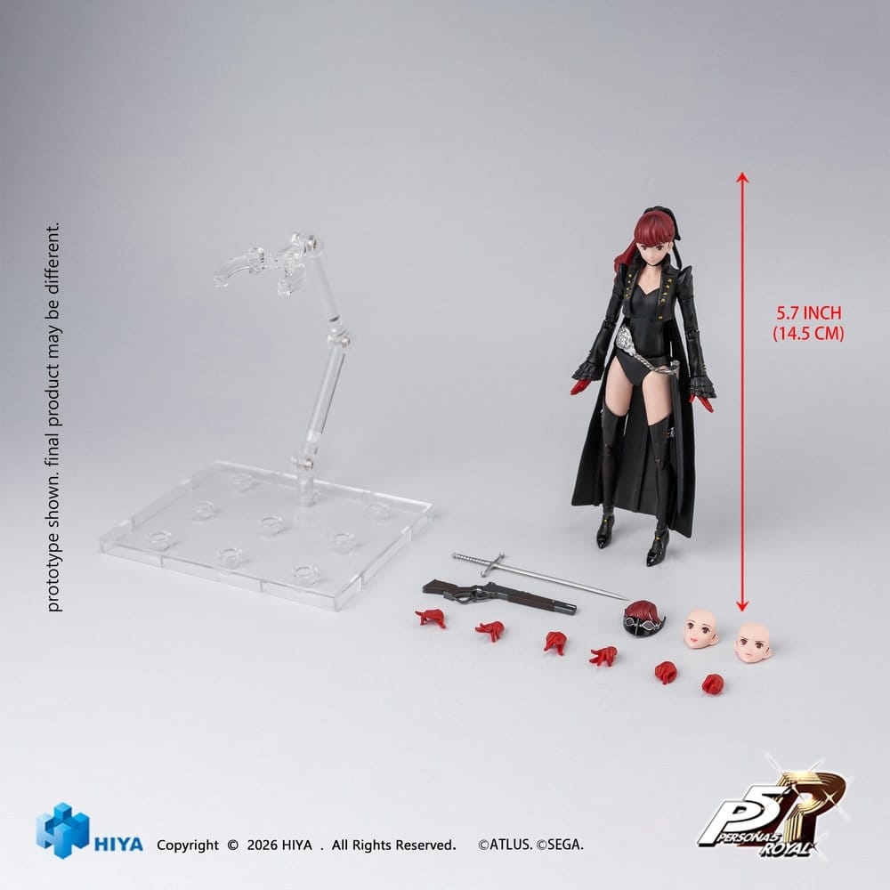 Violet Exquisite Basic Series par Hiya Toys - figurine 1/12 Persona 5 Royal de 15 cm