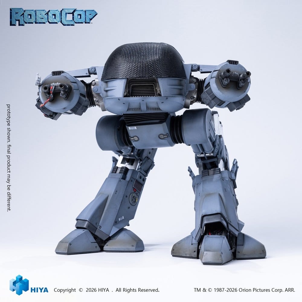 ED-209 Exquisite Super Series par Hiya Toys - figurine 1/12 Robocop de 20 cm