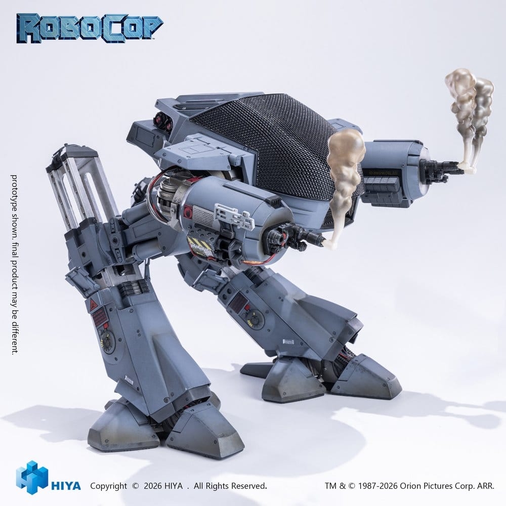 ED-209 Exquisite Super Series by Hiya Toys - Robocop 1/12 scale action figure