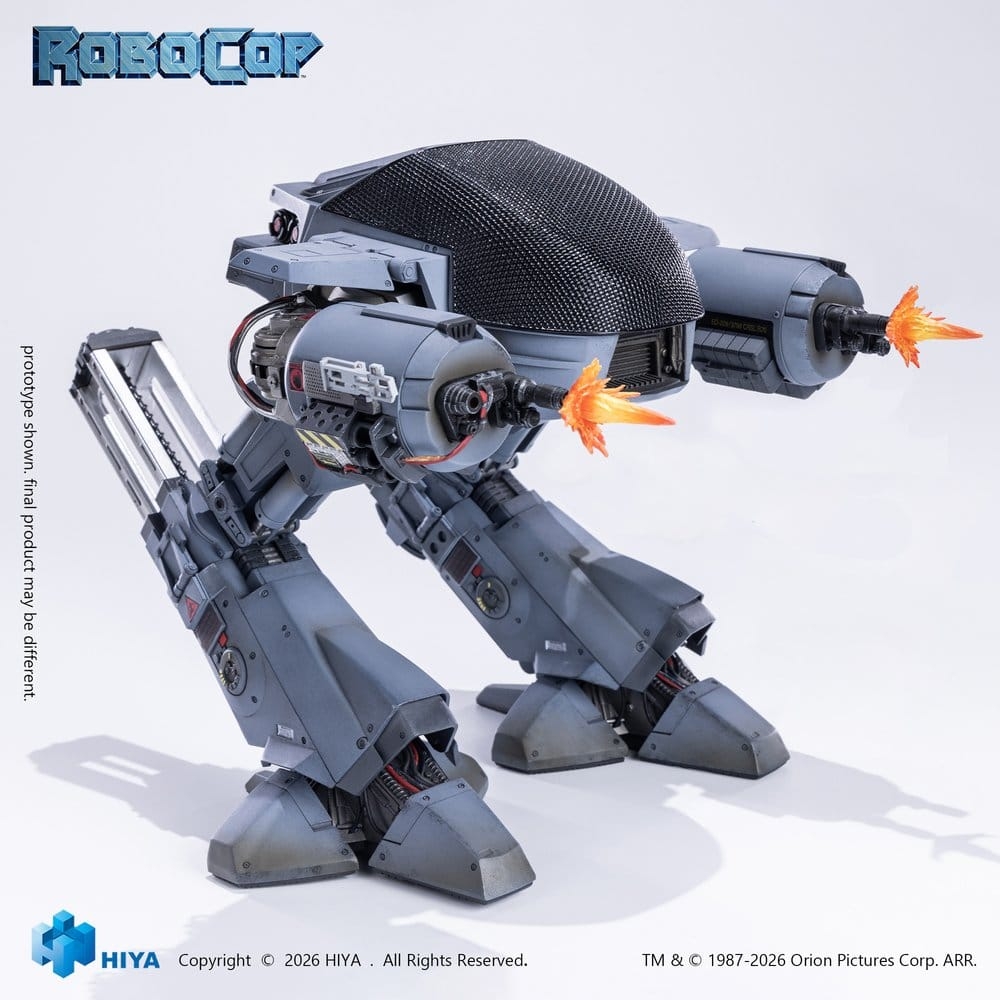 ED-209 Exquisite Super Series by Hiya Toys - Robocop 1/12 scale action figure