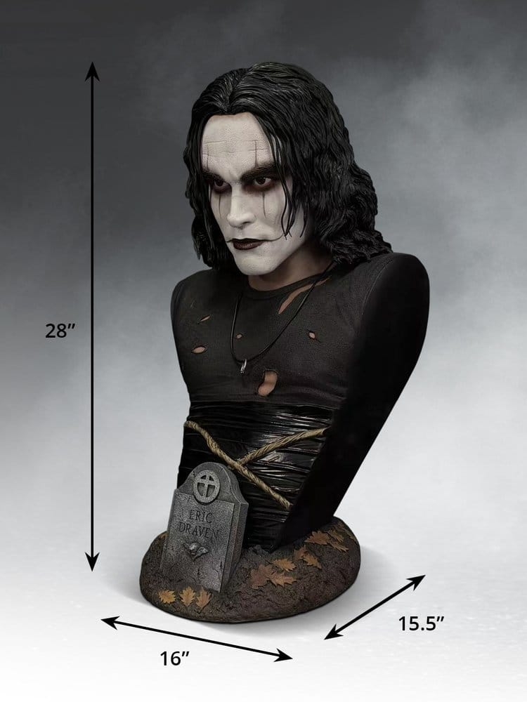 The Crow par Hollywood Collectibles Group - buste 1/1 de 71 cm