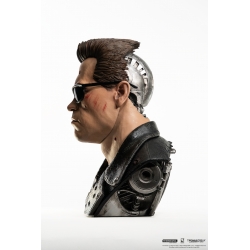 T-800 Model 101 by Pure Arts Battle Damaged - Terminator 2 1/1 scale bust
