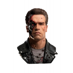 T-800 Model 101 by Pure Arts Battle Damaged - Terminator 2 1/1 scale bust
