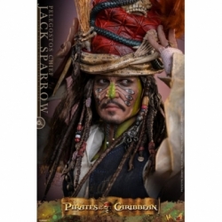 Jack Sparrow (Pelegostos Chief) van Hot Toys - DX48 - Pirates of the Caribbean: Dead Man's Chest 1/6 schaal actiefiguur