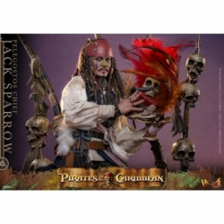Jack Sparrow (Pelegostos Chief) van Hot Toys - DX48 - Pirates of the Caribbean: Dead Man's Chest 1/6 schaal actiefiguur