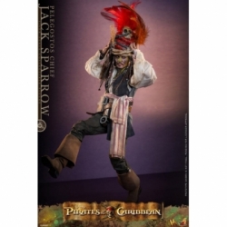 Jack Sparrow (Pelegostos Chief) van Hot Toys - DX48 - Pirates of the Caribbean: Dead Man's Chest 1/6 schaal actiefiguur