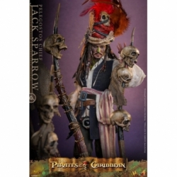 Jack Sparrow (Pelegostos Chief) van Hot Toys - DX48 - Pirates of the Caribbean: Dead Man's Chest 1/6 schaal actiefiguur