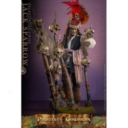 Jack Sparrow (Pelegostos Chief) van Hot Toys - DX48 - Pirates of the Caribbean: Dead Man's Chest 1/6 schaal actiefiguur