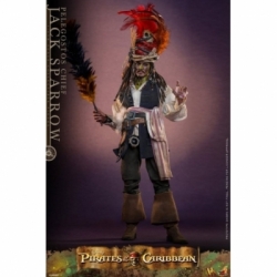 Jack Sparrow (Pelegostos Chief) van Hot Toys - DX48 - Pirates of the Caribbean: Dead Man's Chest 1/6 schaal actiefiguur
