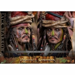 Jack Sparrow (Pelegostos Chief) van Hot Toys - DX48 - Pirates of the Caribbean: Dead Man's Chest 1/6 schaal actiefiguur