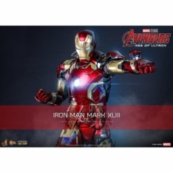 Iron Man Mark XLIII (2.0) collector van Hot Toys - MMS865D80 - Avengers : Age Of Ultron 1/6 schaal actiefiguur