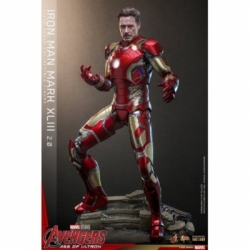 Iron Man Mark XLIII (2.0) collector van Hot Toys - MMS865D80 - Avengers : Age Of Ultron 1/6 schaal actiefiguur