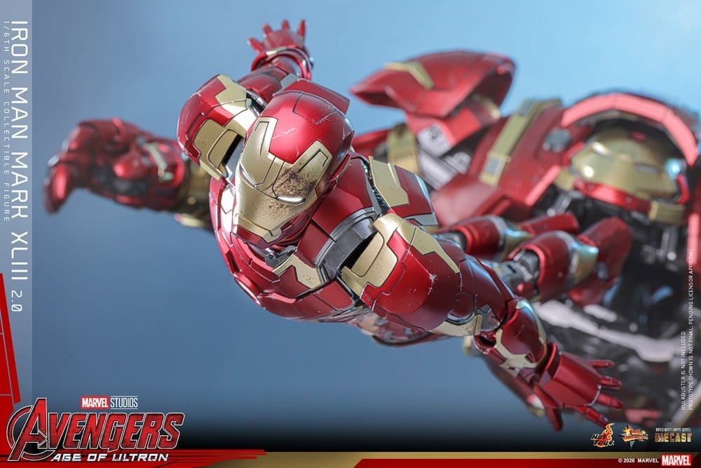 Iron Man Mark XLIII (2.0) collector by Hot Toys - MMS865D80 - Avengers : Age Of Ultron 1/6 scale action figure