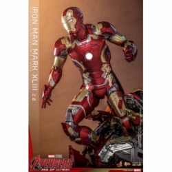 Iron Man Mark XLIII (2.0) collector van Hot Toys - MMS865D80 - Avengers : Age Of Ultron 1/6 schaal actiefiguur