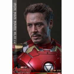 Iron Man Mark XLIII (2.0) collector van Hot Toys - MMS865D80 - Avengers : Age Of Ultron 1/6 schaal actiefiguur