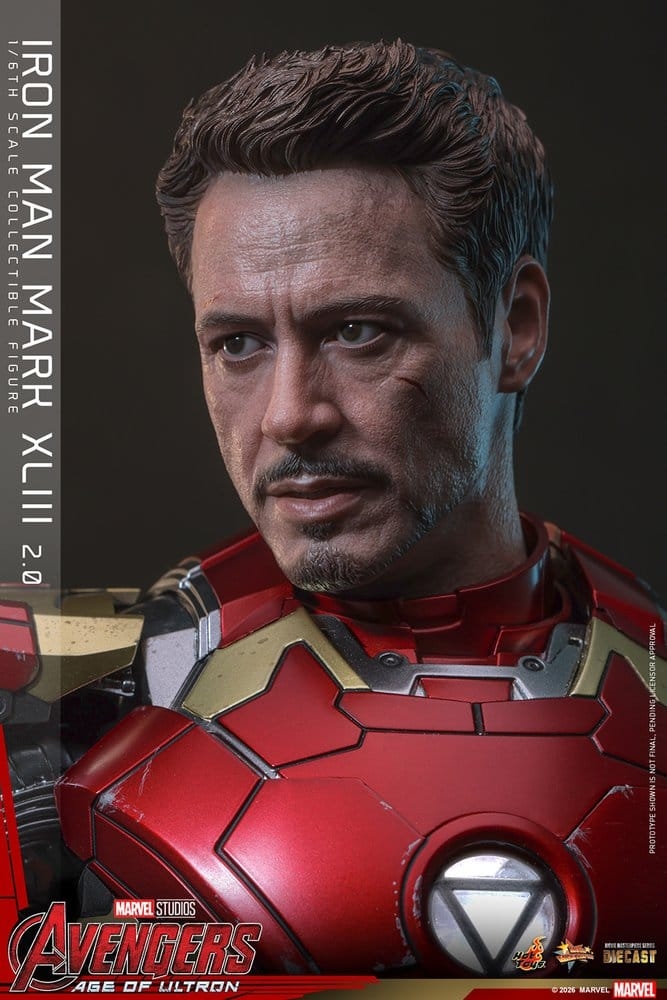 Iron Man Mark XLIII (2.0) collector by Hot Toys - MMS865D80 - Avengers : Age Of Ultron 1/6 scale action figure