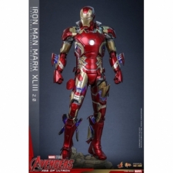 Iron Man Mark XLIII (2.0) collector van Hot Toys - MMS865D80 - Avengers : Age Of Ultron 1/6 schaal actiefiguur