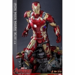 Iron Man Mark XLIII (2.0) collector van Hot Toys - MMS865D80 - Avengers : Age Of Ultron 1/6 schaal actiefiguur