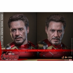 Iron Man Mark XLIII (2.0) collector van Hot Toys - MMS865D80 - Avengers : Age Of Ultron 1/6 schaal actiefiguur