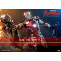 Iron Man Mark XLIII (2.0) deluxe van Hot Toys - MMS866D81 - Avengers : Age Of Ultron 1/6 schaal actiefiguur