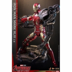 Iron Man Mark XLIII (2.0) deluxe van Hot Toys - MMS866D81 - Avengers : Age Of Ultron 1/6 schaal actiefiguur