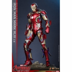 Iron Man Mark XLIII (2.0) deluxe van Hot Toys - MMS866D81 - Avengers : Age Of Ultron 1/6 schaal actiefiguur