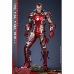 Iron Man Mark XLIII (2.0) deluxe van Hot Toys - MMS866D81 - Avengers : Age Of Ultron 1/6 schaal actiefiguur