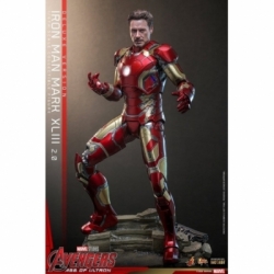 Iron Man Mark XLIII (2.0) deluxe van Hot Toys - MMS866D81 - Avengers : Age Of Ultron 1/6 schaal actiefiguur