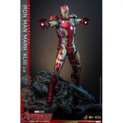 Iron Man Mark XLIII (2.0) deluxe van Hot Toys - MMS866D81 - Avengers : Age Of Ultron 1/6 schaal actiefiguur