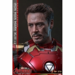 Iron Man Mark XLIII (2.0) deluxe van Hot Toys - MMS866D81 - Avengers : Age Of Ultron 1/6 schaal actiefiguur