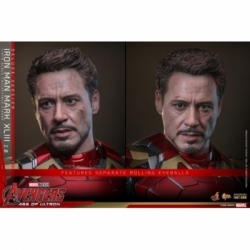 Iron Man Mark XLIII (2.0) deluxe van Hot Toys - MMS866D81 - Avengers : Age Of Ultron 1/6 schaal actiefiguur