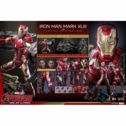 Iron Man Mark XLIII (2.0) deluxe van Hot Toys - MMS866D81 - Avengers : Age Of Ultron 1/6 schaal actiefiguur