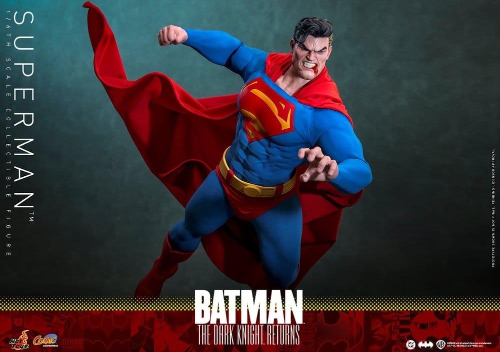 Superman van Hot Toys - CMS032 - The Dark Knight Returns 1/6 schaal actiefiguur
