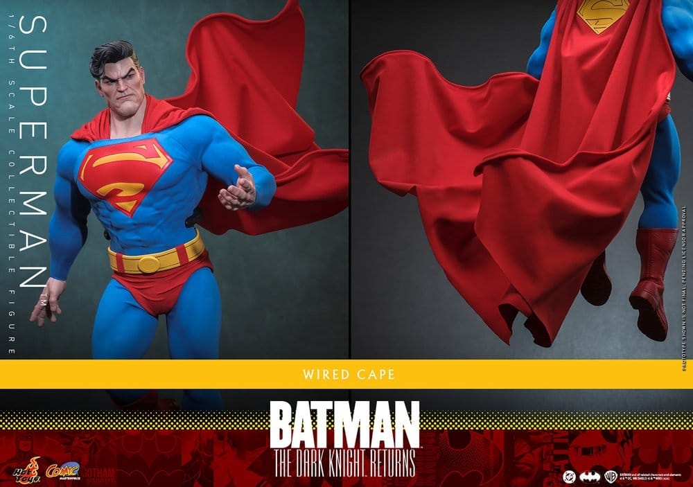 Superman par Hot Toys - CMS032 - figurine 1/6 The Dark Knight Returns de 34 cm