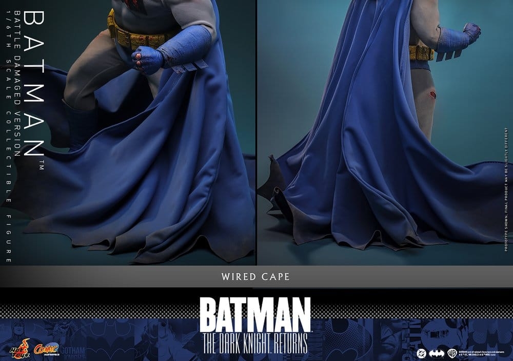 Batman (Battle Damaged version) by Hot Toys - CMS031 - The Dark Knight Returns 1/6 scale action figure