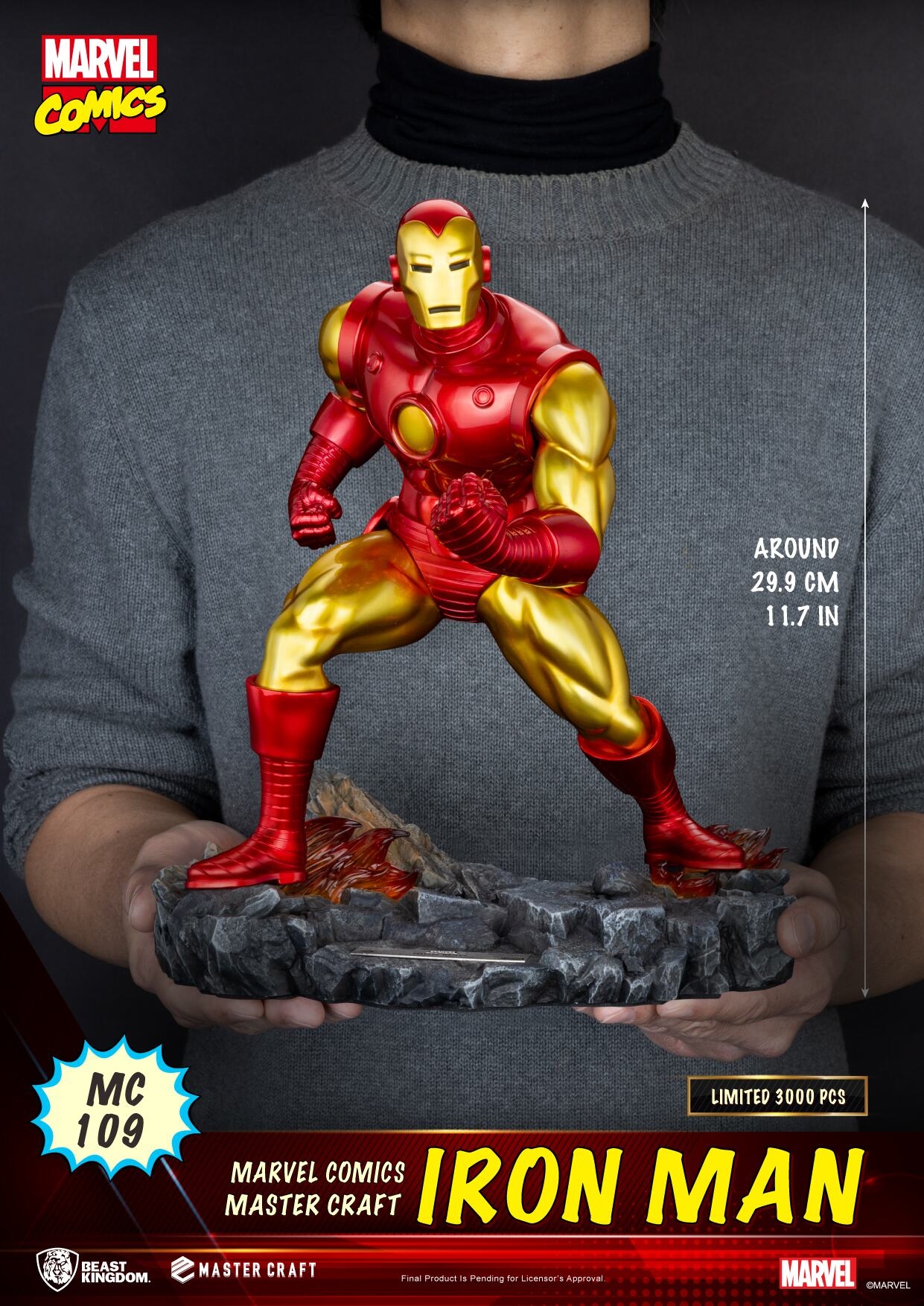 Iron Man Master Craft by Beast Kingdom - Marvel 30 cm statue