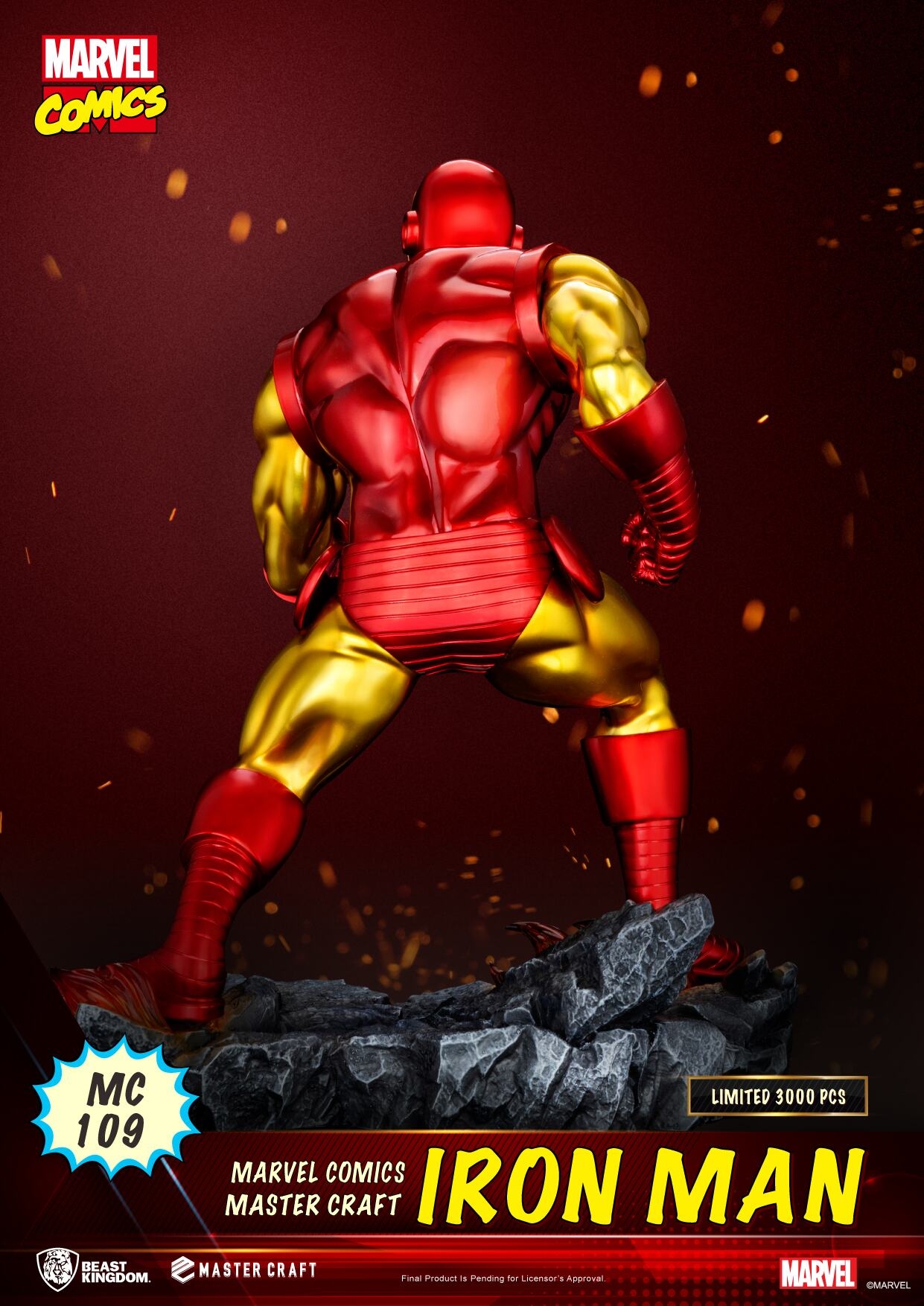 Iron Man Master Craft par Beast Kingdom - statue Marvel de 30 cm