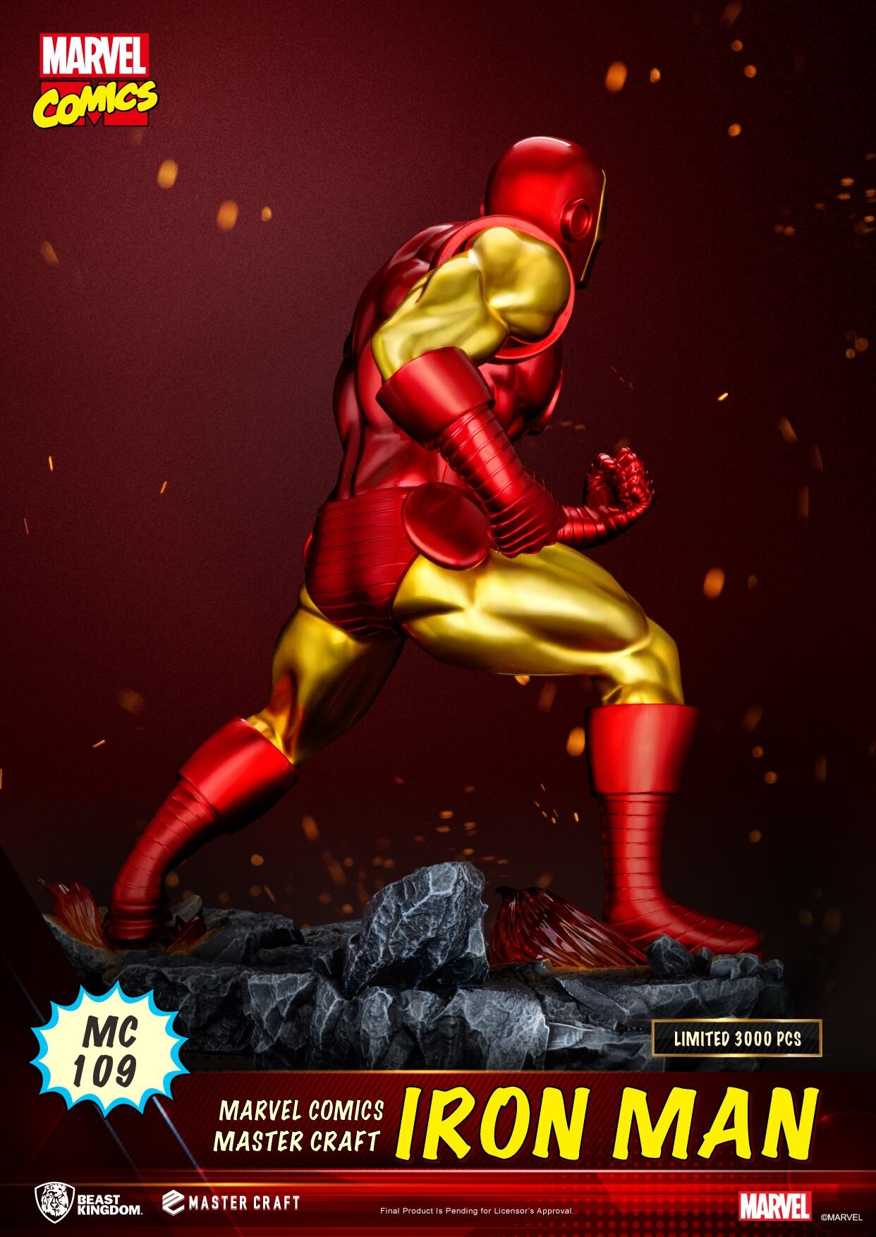 Iron Man Master Craft by Beast Kingdom - Marvel 30 cm statue