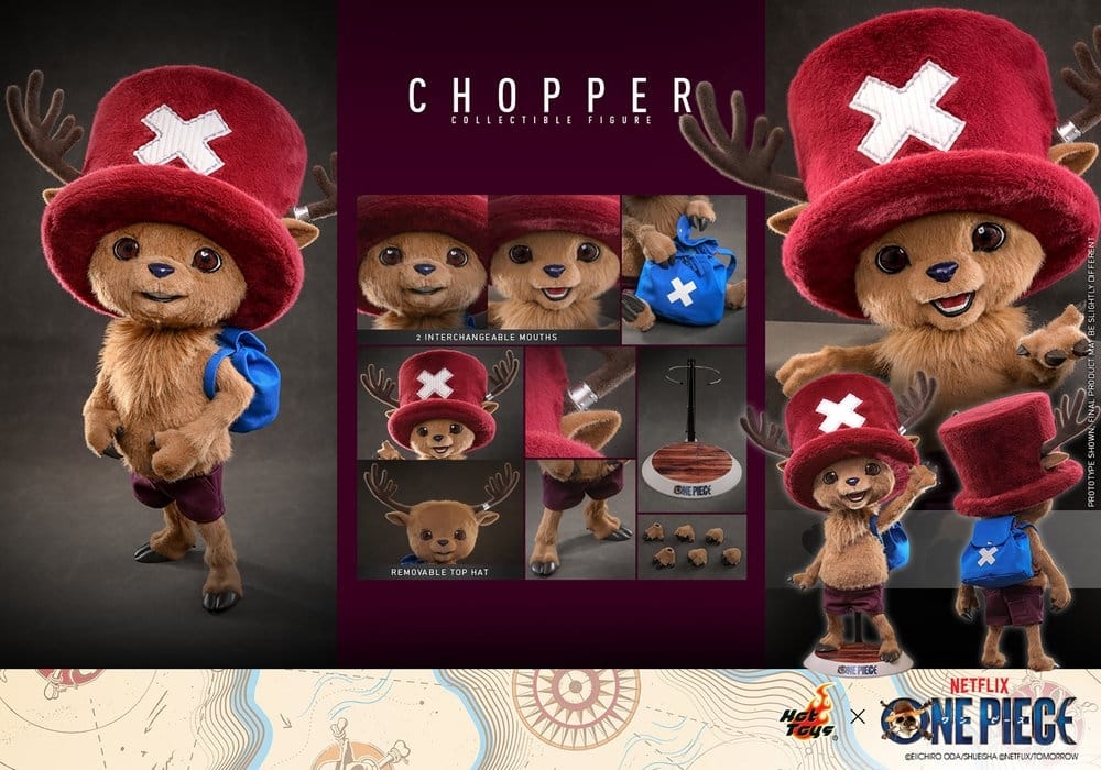 Tony Tony Chopper van Hot Toys - TMS174 - Netflix's One Piece 49 cm actiefiguur