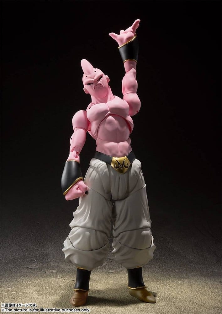 Super Majin Buu SH Figuarts Reissue par Bandai Tamashii Nations - figurine Dragon Ball Z de 19 cm