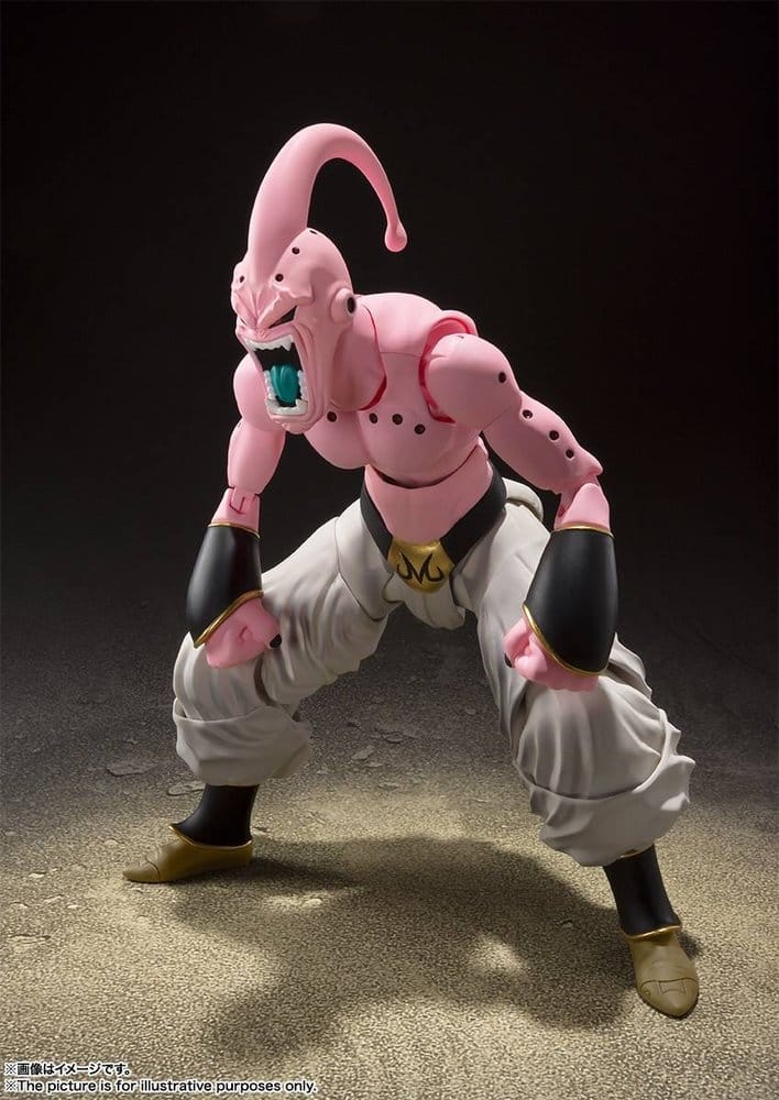 Super Majin Buu SH Figuarts Reissue par Bandai Tamashii Nations - figurine Dragon Ball Z de 19 cm