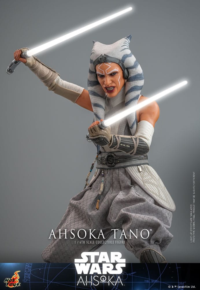 Ahsoka Tano par Hot Toys - TMS118 - figurine 1/6 Star Wars Ahsoka de 28 cm