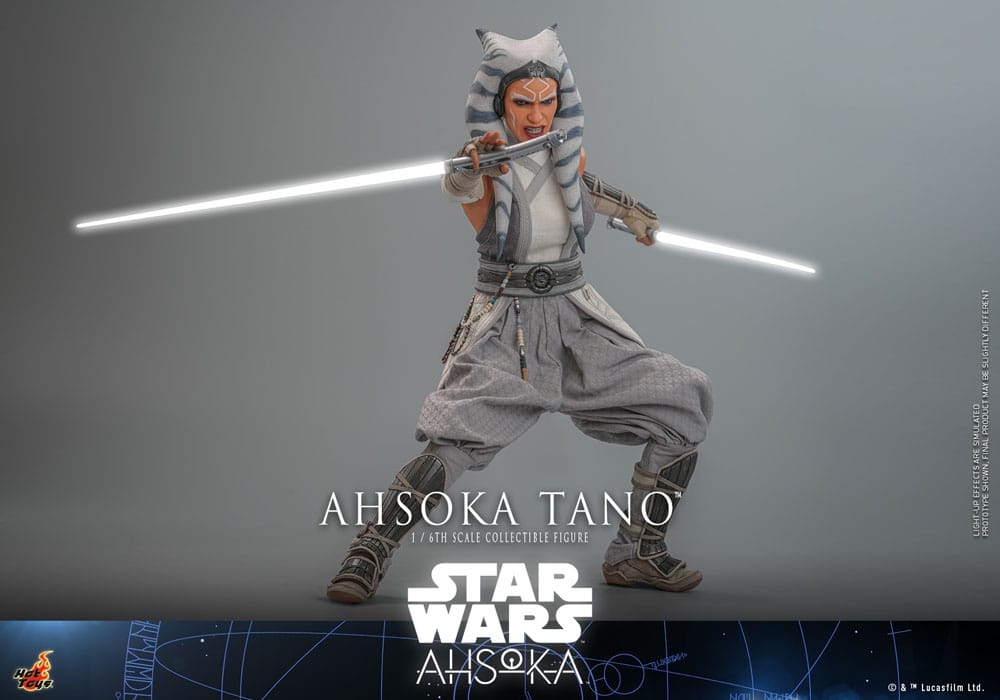 Ahsoka Tano par Hot Toys - TMS118 - figurine 1/6 Star Wars Ahsoka de 28 cm