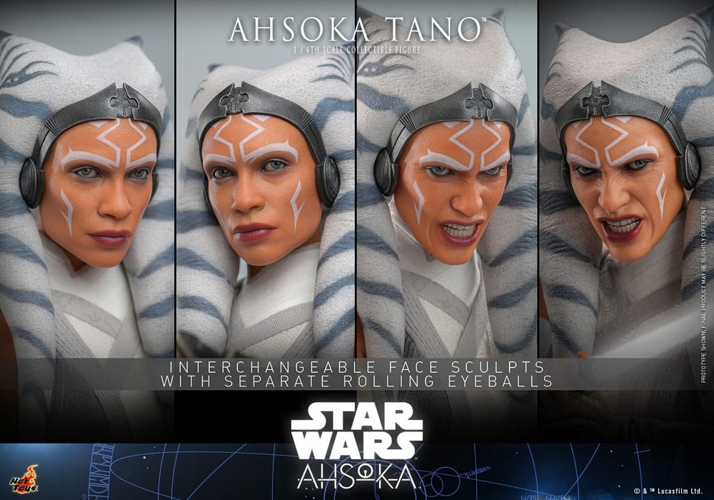 Ahsoka Tano par Hot Toys - TMS118 - figurine 1/6 Star Wars Ahsoka de 28 cm