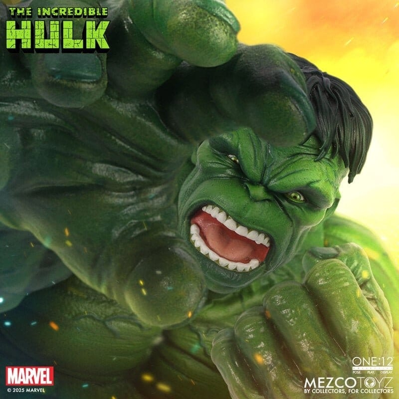 Hulk One:12 par Mezco - figurine 1/12 Marvel de 19 cm