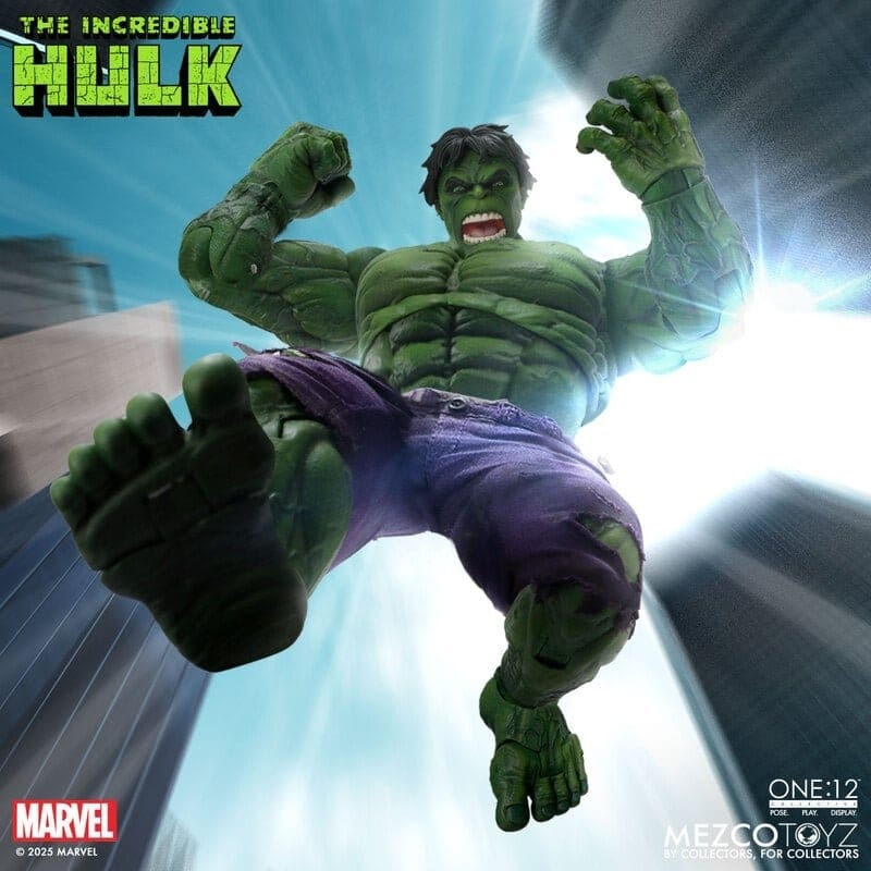 Hulk One:12 van Mezco - Marvel 1/12 schaal actiefiguur